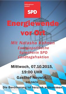 Einladung zur Veranstaltung am 07.10.2015